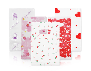 ถุงพลาสติกใส่สินค้ากิ๊ฟช็อปและของเบ็ดเตล็ด