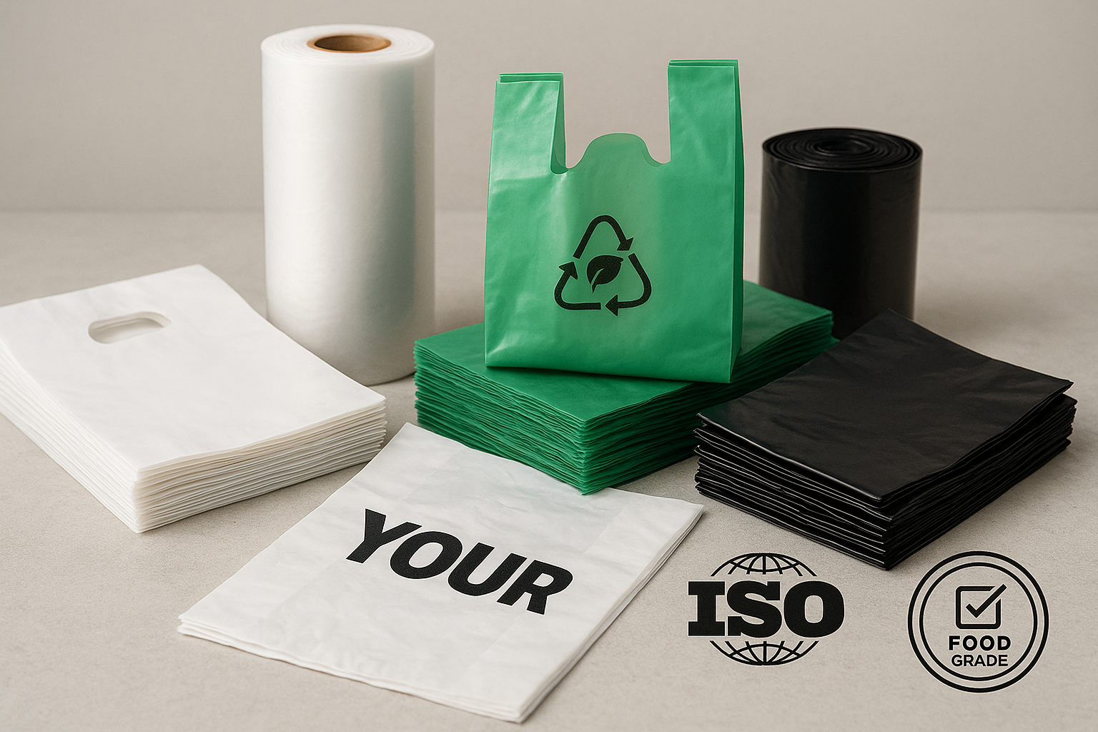 ถุงพลาสติกสั่งทำ หลากหลายชนิด